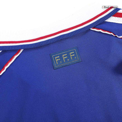France World Cup 1998 Koti Retro-pelipaita Miesten ZIDANE #10