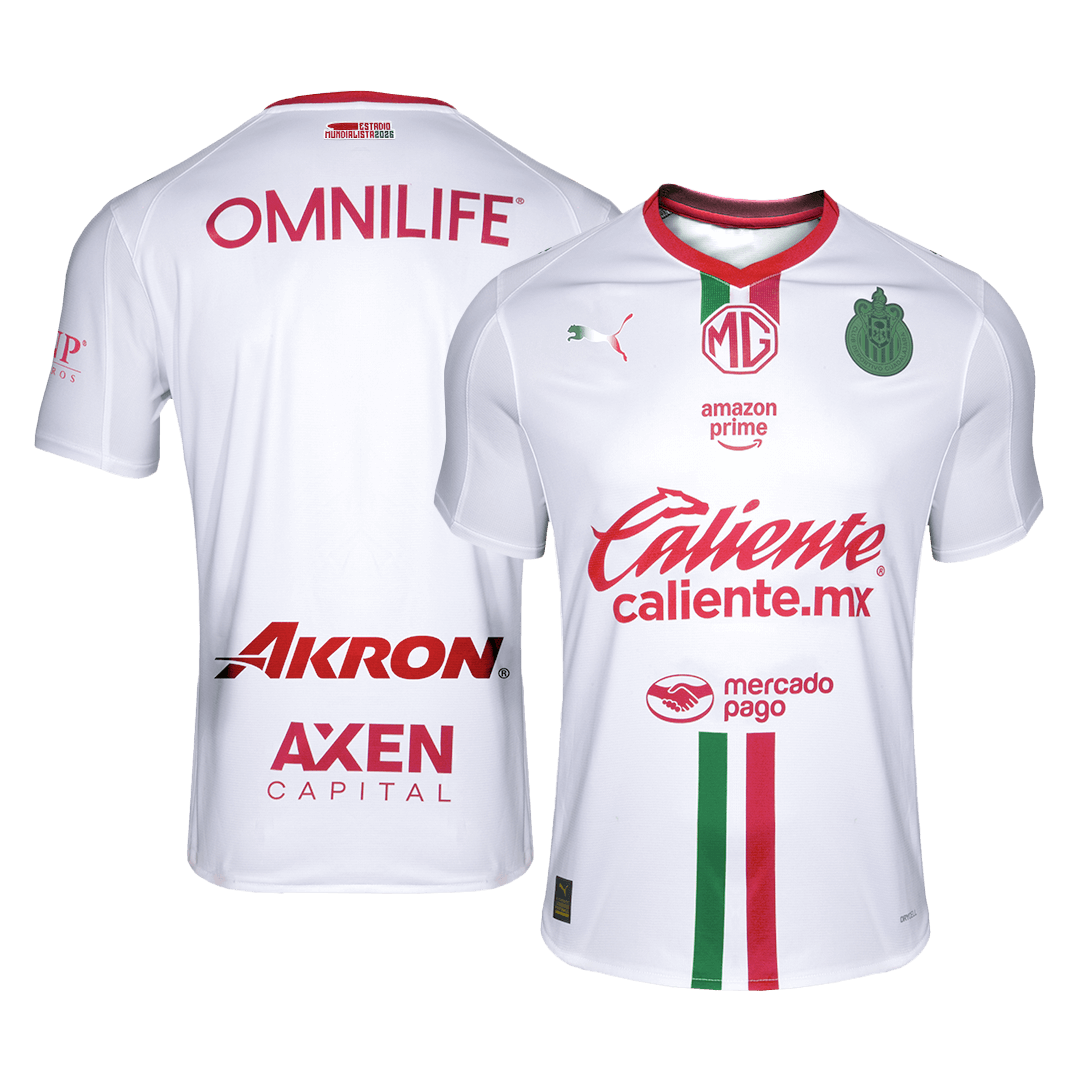 Chivas 2025/26 Vieras Pelipaita Miesten