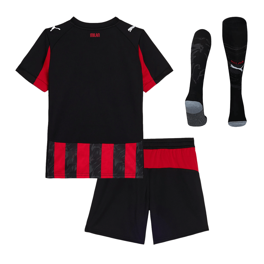 AC Milan 2025/26 Koti Lasten täydellinen peliasu