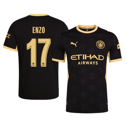 Manchester City Vieraspelipaita 2026/27 UCL – ENZO #17 (Pelaajaversio)