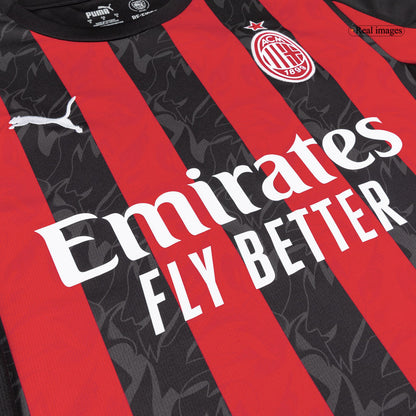 AC Milan 2025/26 Koti Pelipaita Miesten PULISIC #11 [PREMIUM]