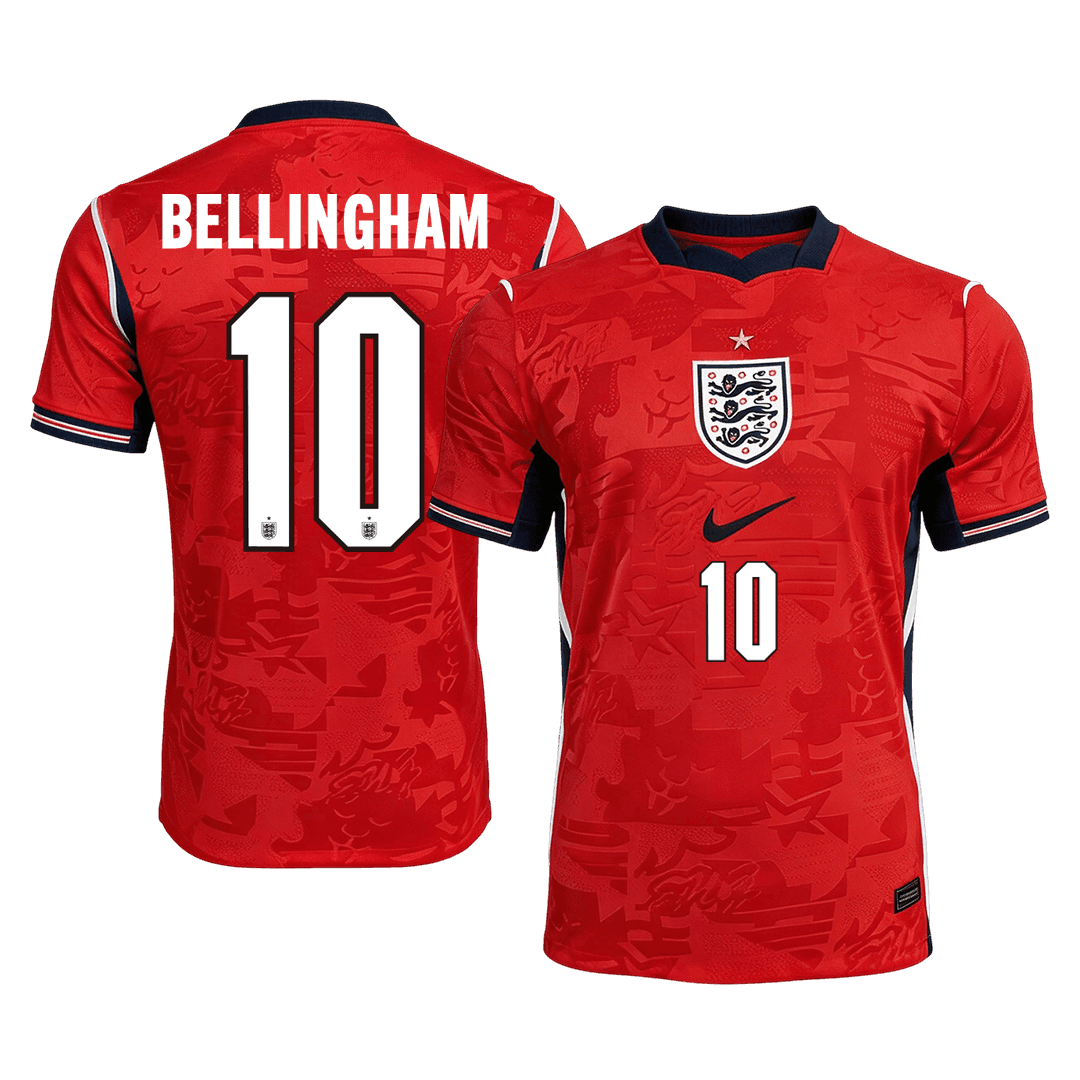England World Cup 2026 Vieras Pelipaita Miesten BELLINGHAM #10