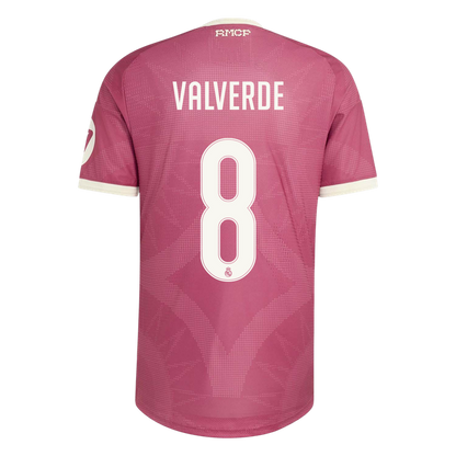 Real Madrid Kolmas pelipaita 2026/27 – VALVERDE #8 (Pelaajaversio)