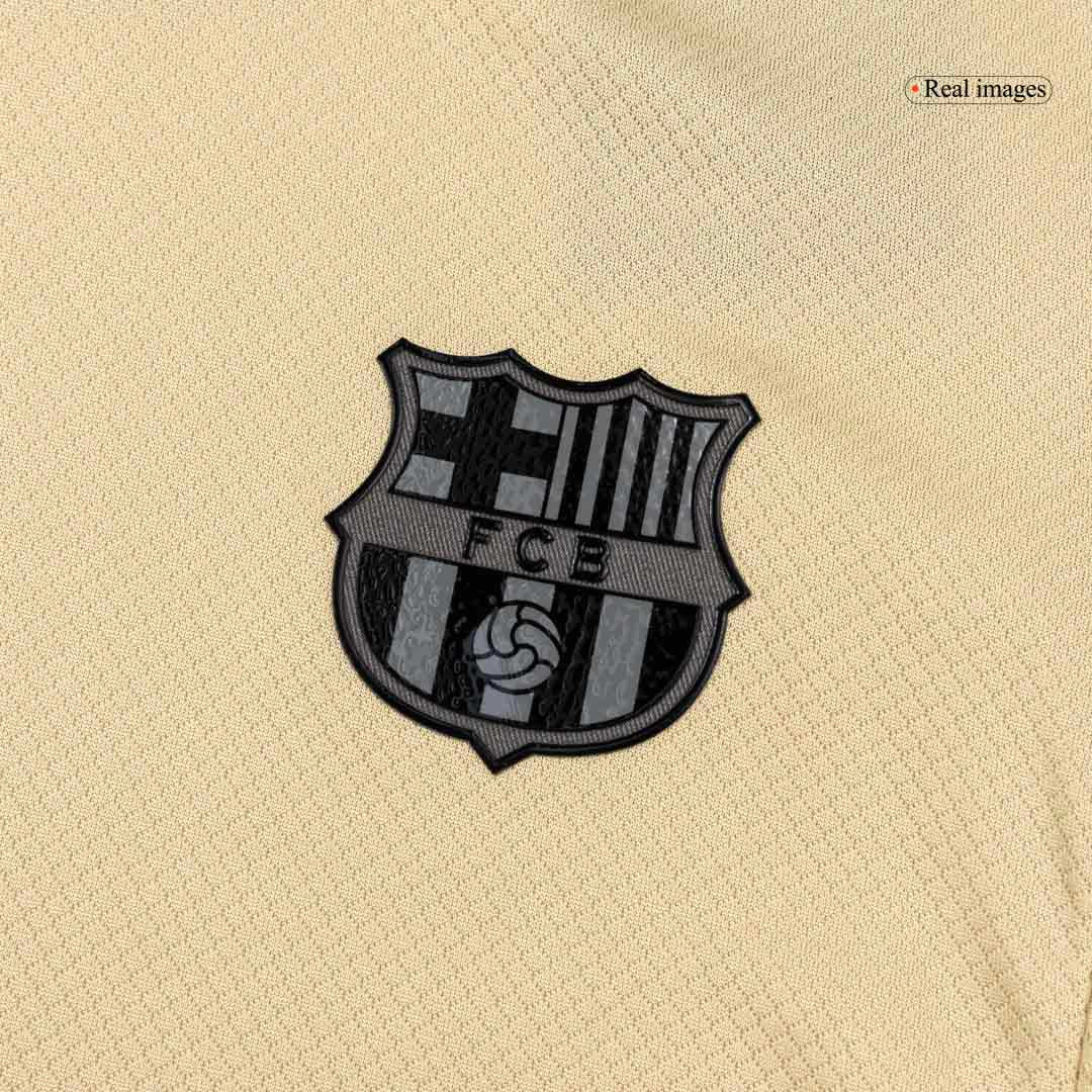 Barcelona 2025/26 Vieras Lasten täydellinen peliasu