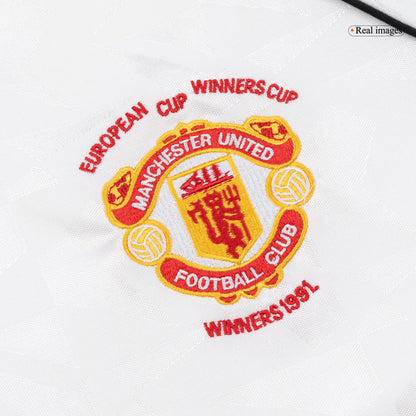 Manchester United retro vieraspelipaita 1991 – lisänäkymä 3