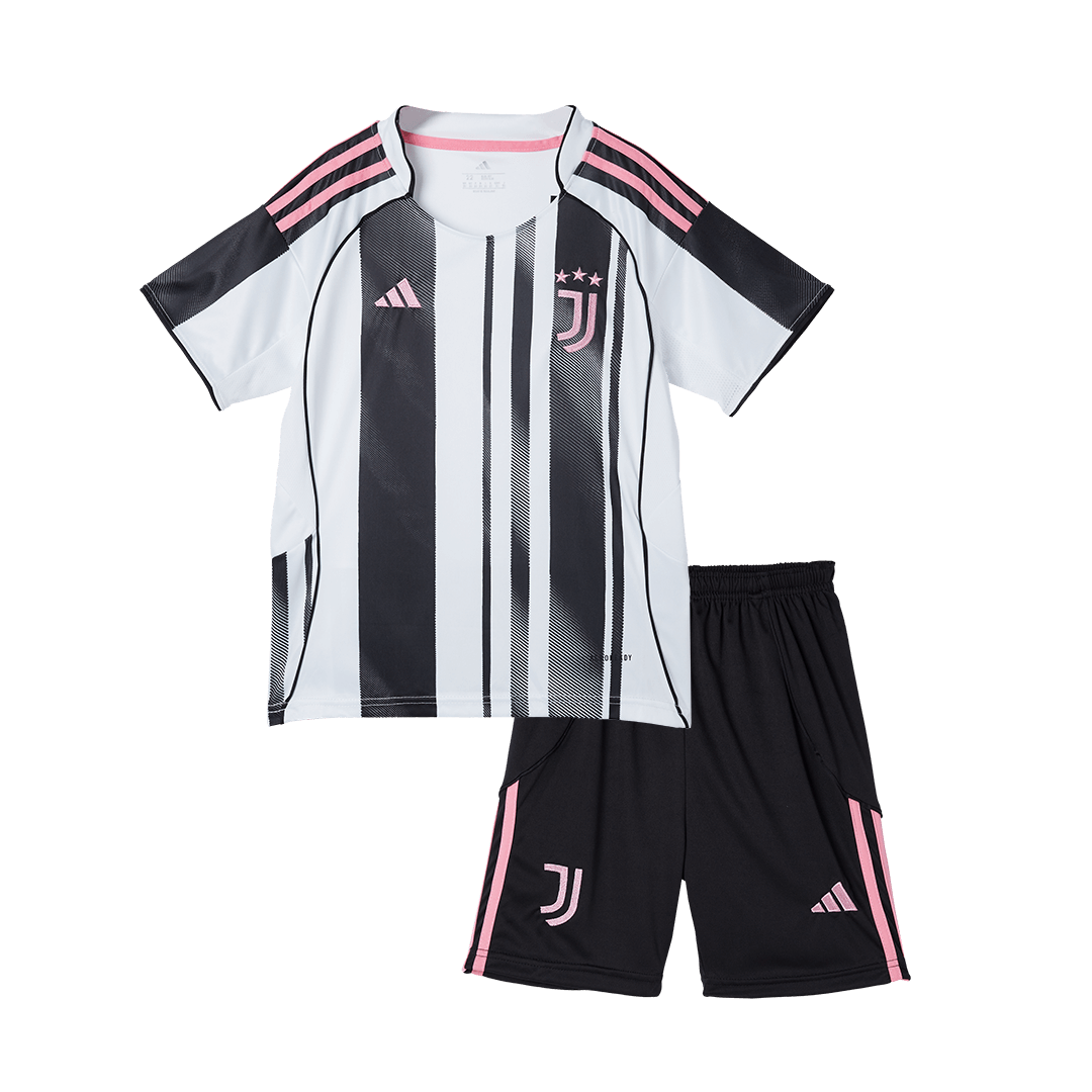 Juventus 2025/26 Koti Pelipaitasetti Lasten