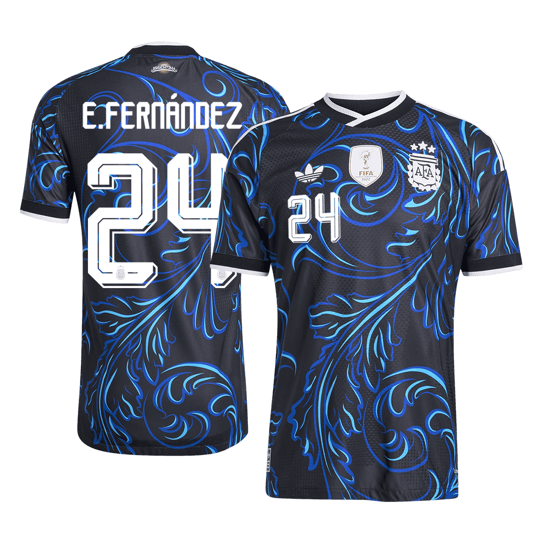 Argentina World Cup 2026 Vieras Pelipaita (Player Version) Miesten E. FERNÁNDEZ #24