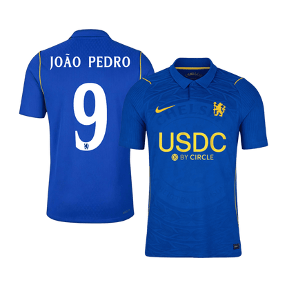 Chelsea Kotipelipaita 2026/27 UCL – JOÃO PEDRO #9 (Pelaajaversio)