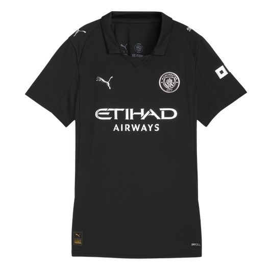 Manchester City 2025/26 Vieras Pelipaita Naisten