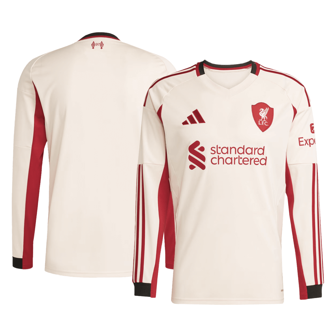 Liverpool 2025/26 Vieras Pitkähihainen pelipaita Miesten