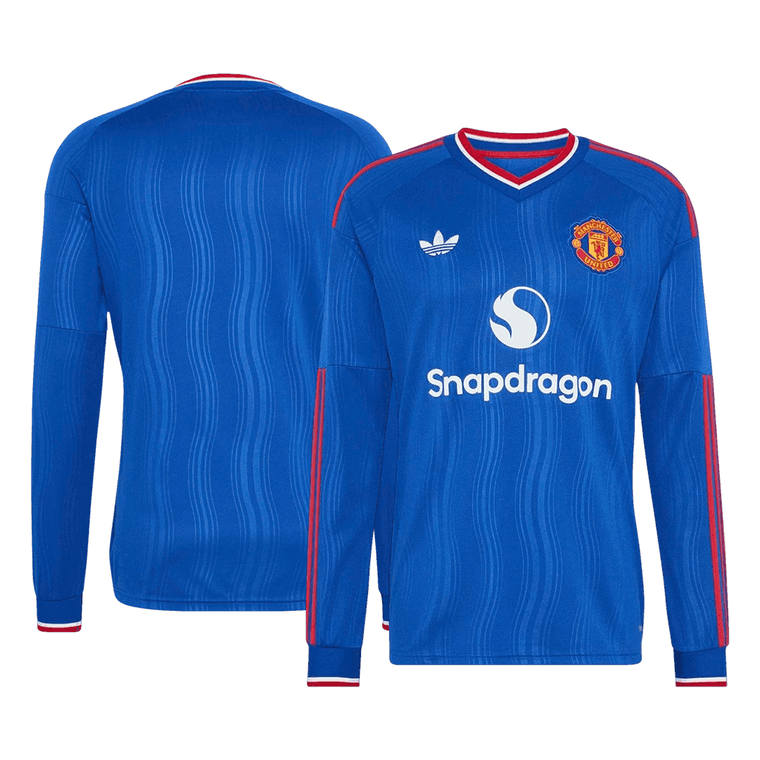 Manchester United Pitkähihainen Vieras pelipaita 2026/27
