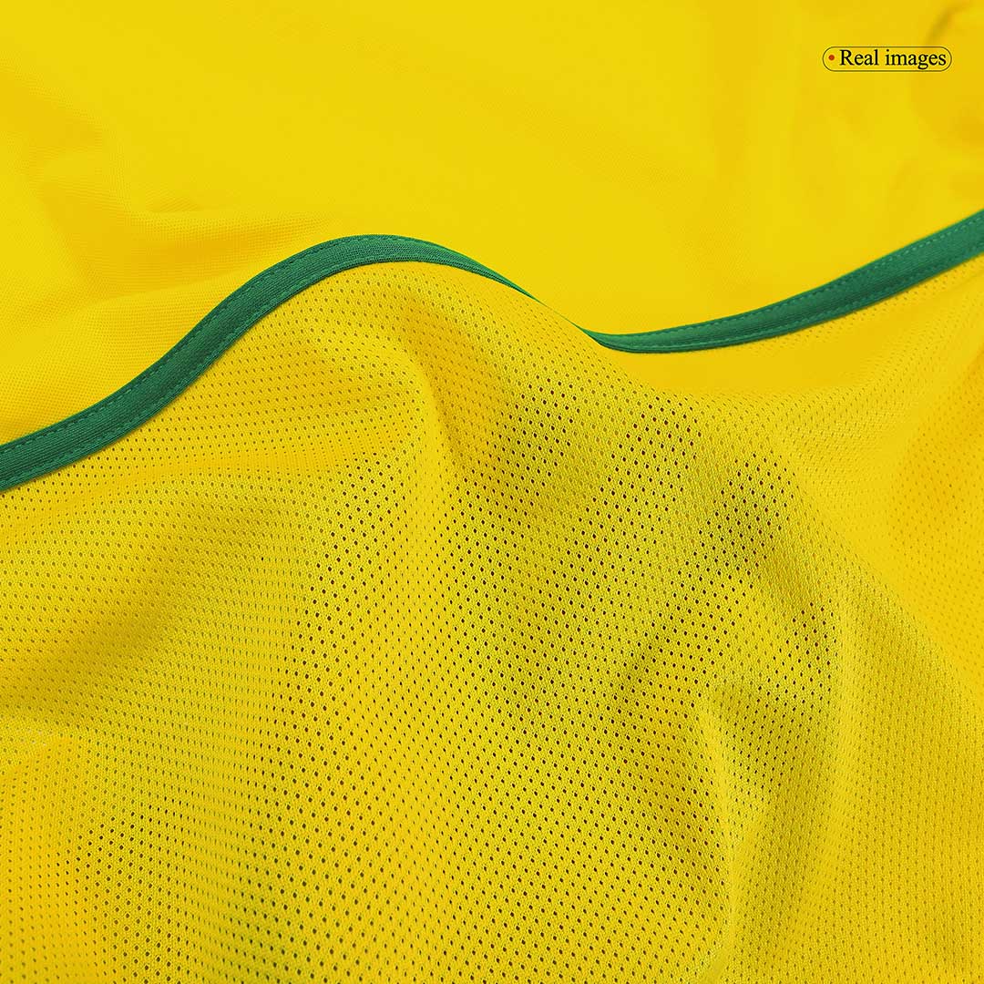 Brazil 2002/03 Koti Retro-pelipaita Miesten RONALDINHO #11