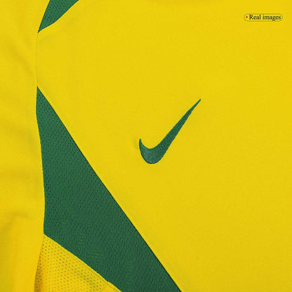 Brazil 2002/03 Koti Retro-pelipaita Miesten RONALDINHO #11