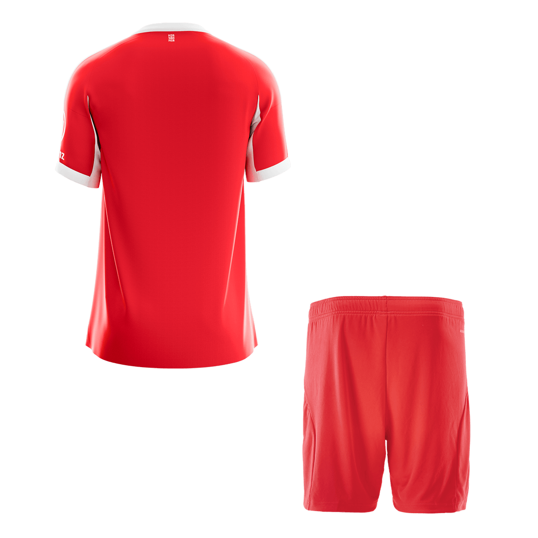 Bayern Munich 2025/26 Koti Pelipaitasetti Miesten [PREMIUM]