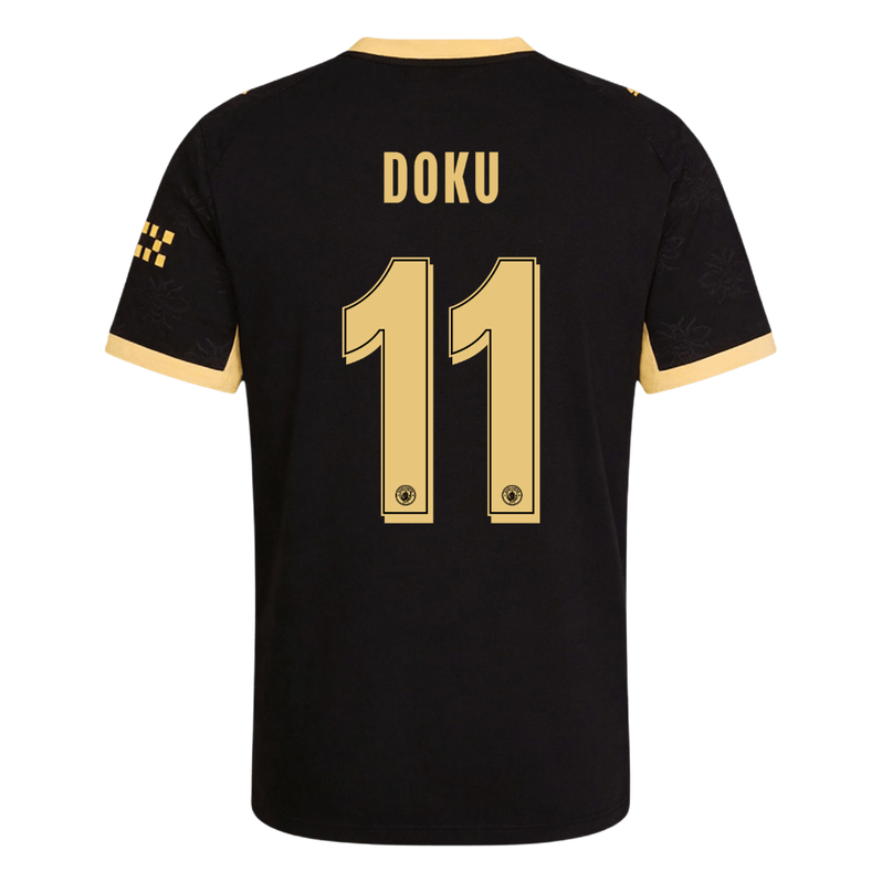Manchester City Vieraspelipaita 2026/27 UCL – DOKU #11 (Pelaajaversio)