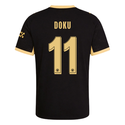 Manchester City Vieraspelipaita 2026/27 UCL – DOKU #11 (Pelaajaversio)