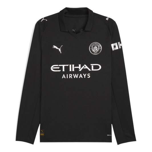 Manchester City 2025/26 Vieras Pitkähihainen pelipaita Miesten