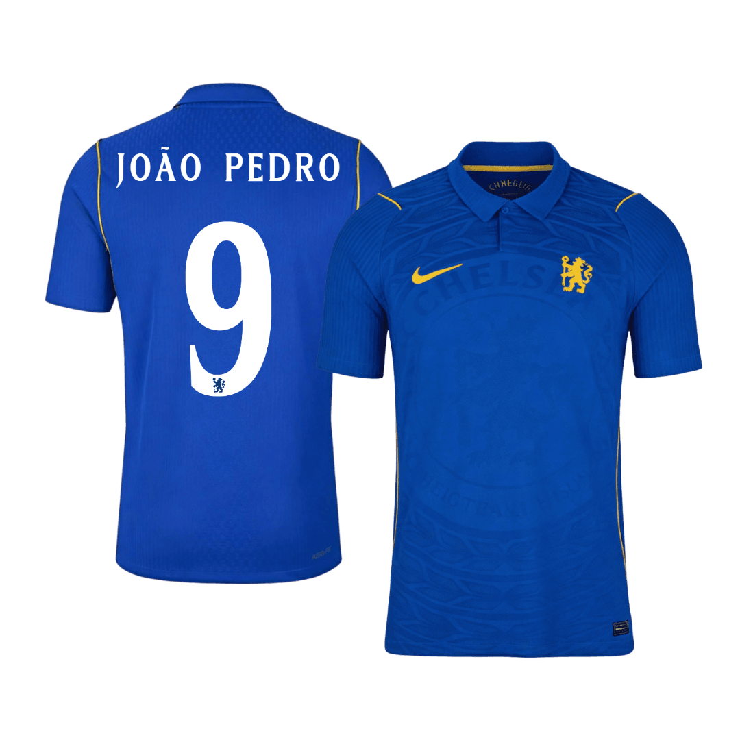 Chelsea Kotipelipaita 2026/27 UCL – JOÃO PEDRO #9 (Pelaajaversio)