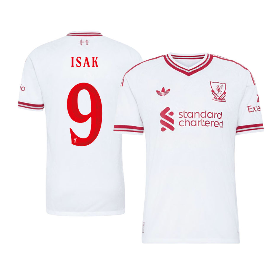 Liverpool Vieraspelipaita 2026/27 UCL – ISAK #9 (Pelaajaversio)
