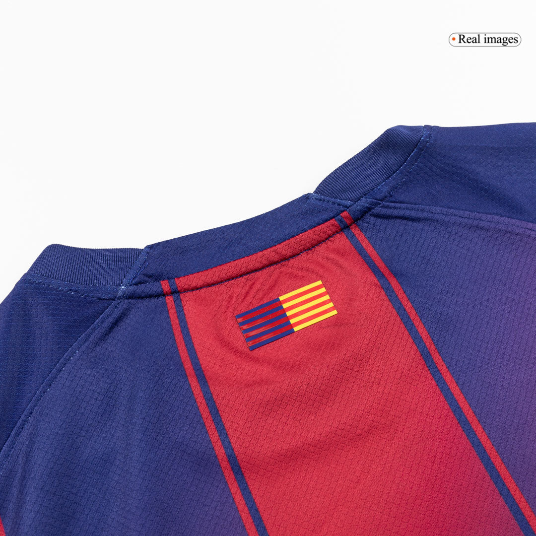 Barcelona 2025/26 UCL Koti Pelipaita Miesten LAMINE YAMAL #10 [PREMIUM]