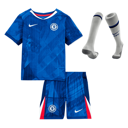 Chelsea 2025/26 Koti Lasten täydellinen peliasu