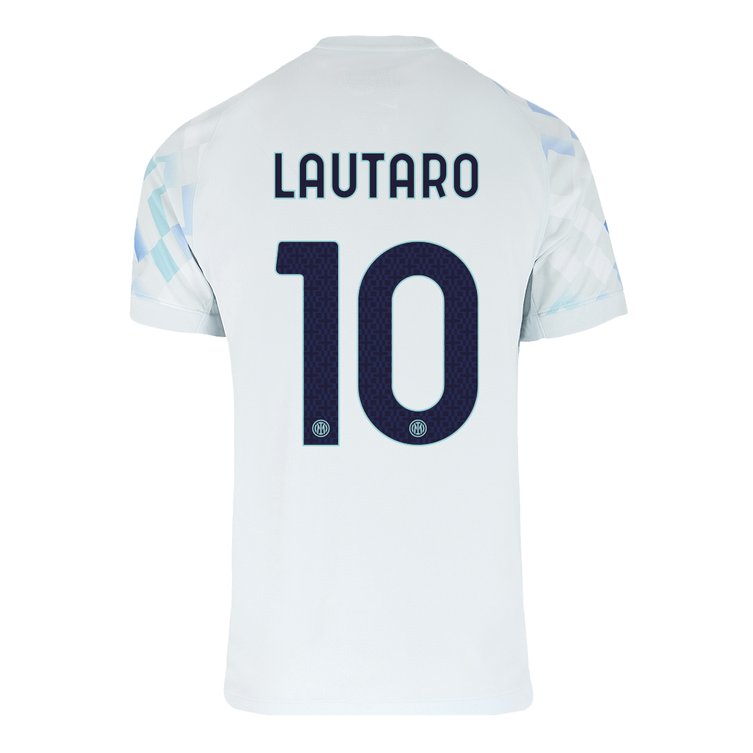 Inter Milan 2025/26 Vieras Pelipaita Miesten LAUTARO #10
