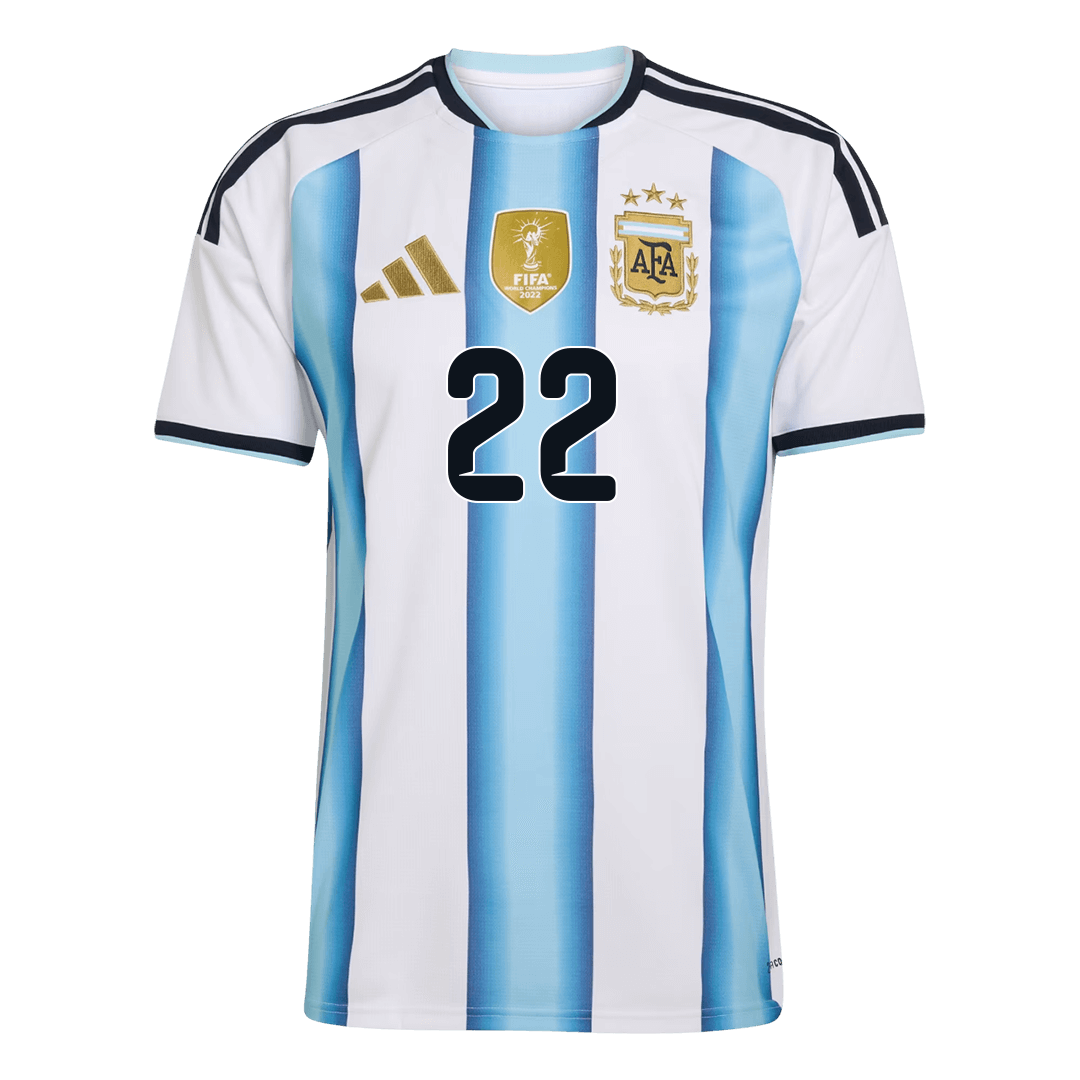 Argentina World Cup 2026 Koti Pelipaita Miesten L.MARTÍNEZ #22 [PREMIUM]