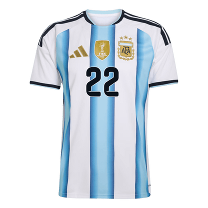 Argentina World Cup 2026 Koti Pelipaita Miesten L.MARTÍNEZ #22 [PREMIUM]