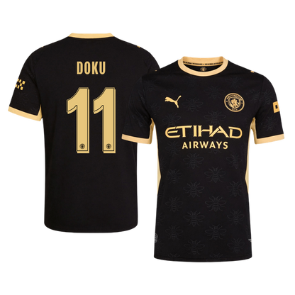 Manchester City Vieraspelipaita 2026/27 UCL – DOKU #11 (Pelaajaversio)