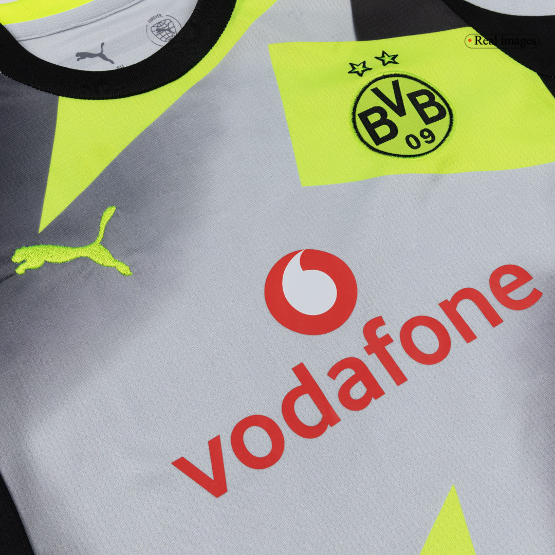 Borussia Dortmund 2025/26 Vieras Pelipaitasetti Lasten