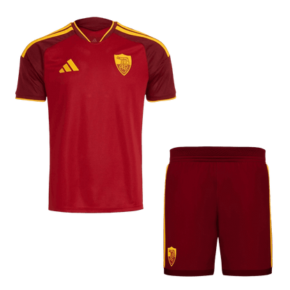 Roma kotijalkapallosetti 2026/27 – pelipaita ja shortsit edestä