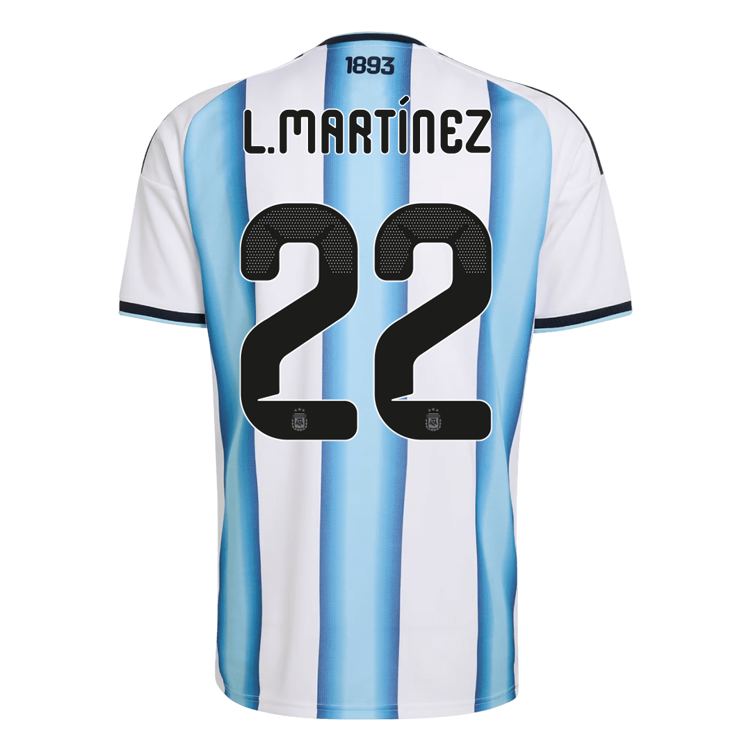 Argentina World Cup 2026 Koti Pelipaita Miesten L.MARTÍNEZ #22 [PREMIUM]