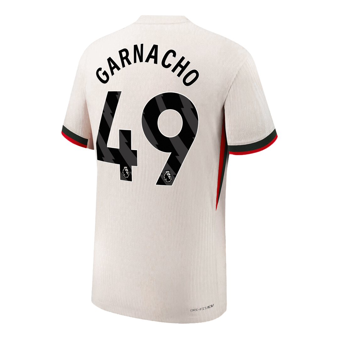 Chelsea 2025/26 Vieras Pelipaita (Player Version) Miesten GARNACHO #49