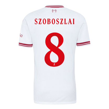 Liverpool Vieraspelipaita 2026/27 UCL – SZOBOSZLAI #8 (Pelaajaversio)