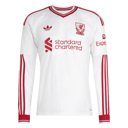Liverpool Pitkähihainen Vieras pelipaita 2026/27