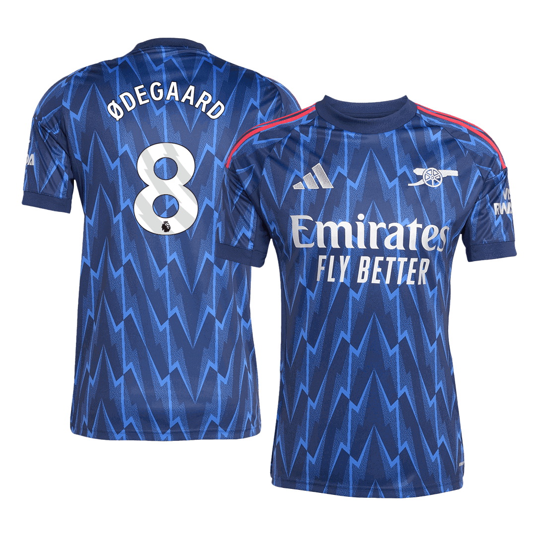Arsenal 2025/26 Vieras Pelipaita Miesten ØDEGAARD #8