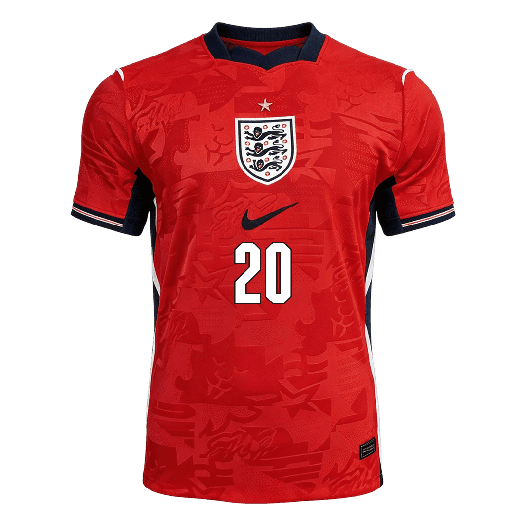 England World Cup 2026 Vieras Pelipaita Miesten PALMER #20