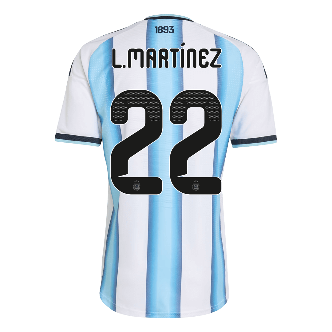 Argentina World Cup 2026 Koti Pelipaita (Player Version) Miesten L.MARTÍNEZ #22