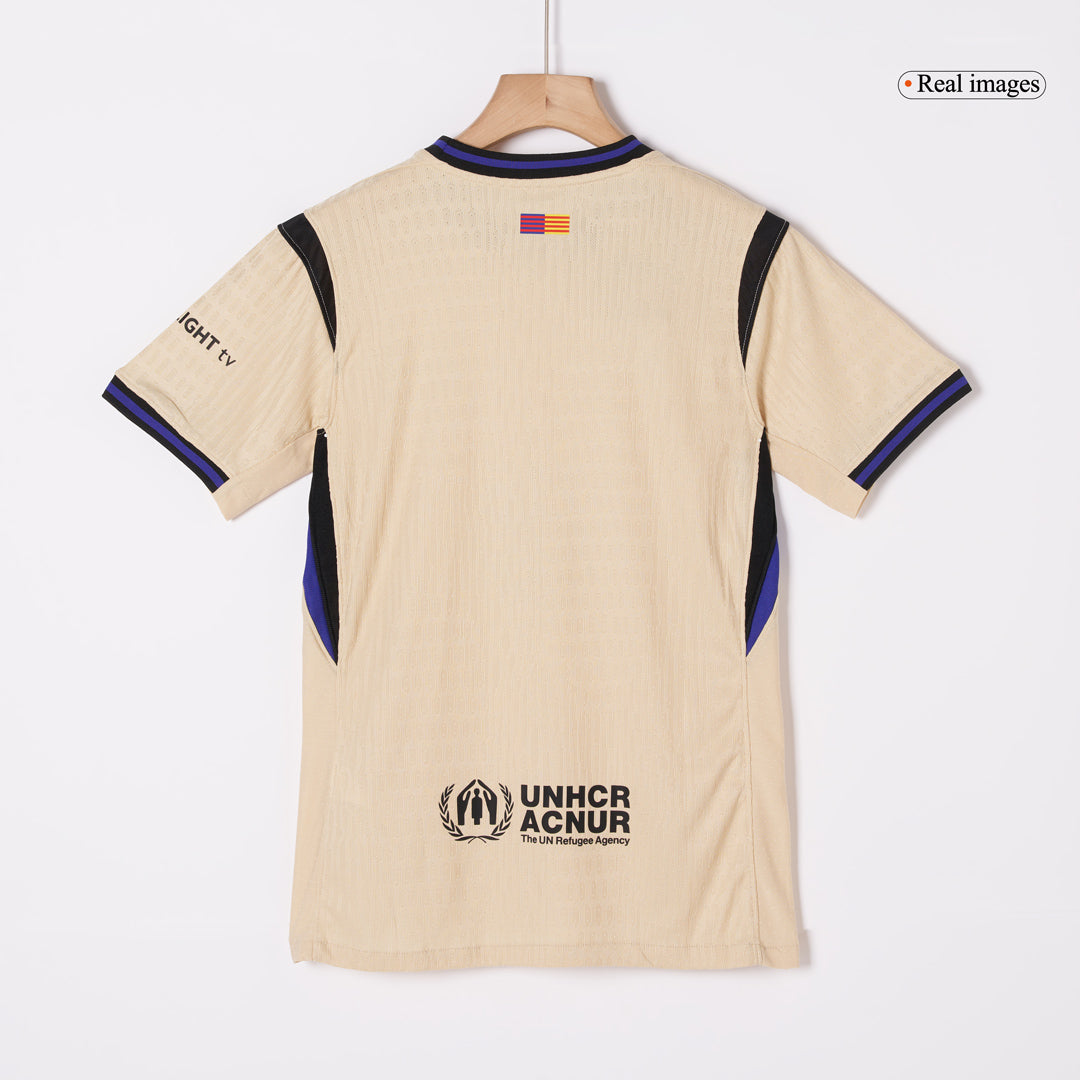 Barcelona 2025/26 Vieras Pelipaita (Player Version) Miesten LAMINE YAMAL #10