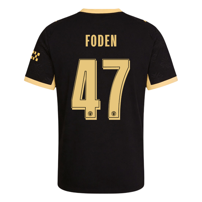 Manchester City Vieraspelipaita 2026/27 UCL – FODEN #47 (Pelaajaversio)