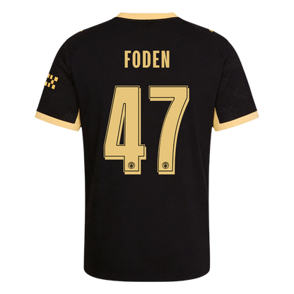 Manchester City Vieraspelipaita 2026/27 UCL – FODEN #47 (Pelaajaversio)