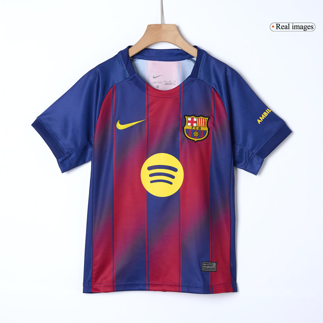Barcelona 2025/26 Koti Pelipaitasetti Lasten