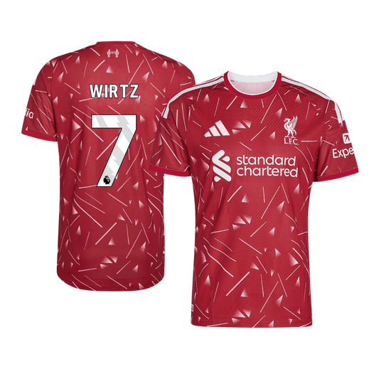 Liverpool Kotipelipaita 2026/27 – WIRTZ #7 (Pelaajaversio)