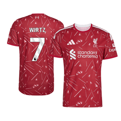 Liverpool Kotipelipaita 2026/27 – WIRTZ #7 (Pelaajaversio)