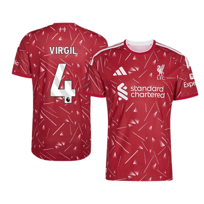 Liverpool Kotipelipaita 2026/27 – VIRGIL #4 (Pelaajaversio)