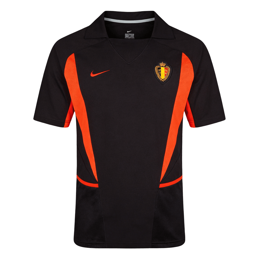 Belgium World Cup 2002 Vieras Retro-pelipaita Miesten