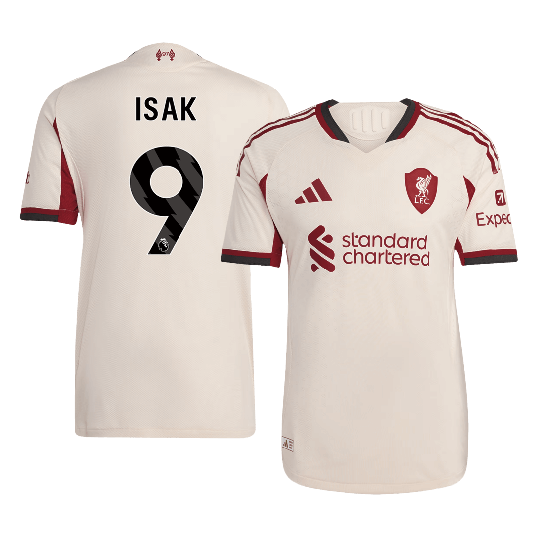 Liverpool 2025/26 Vieras Pelipaita (Player Version) Miesten ISAK ##9