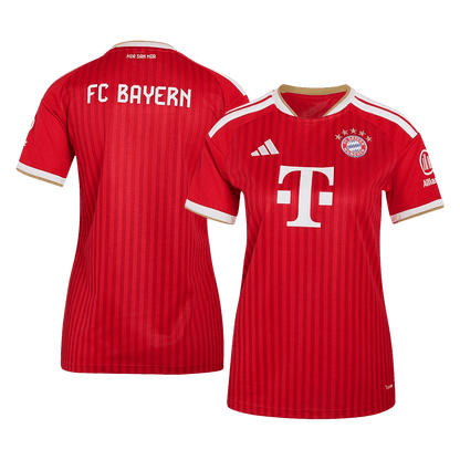Bayern München naisten kotipelipaita 2026/27 – etu- ja takapuoli