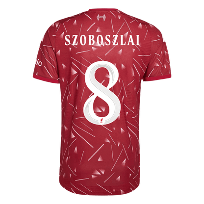 Liverpool Kotipelipaita 2026/27 UCL – SZOBOSZLAI #8 (Pelaajaversio)