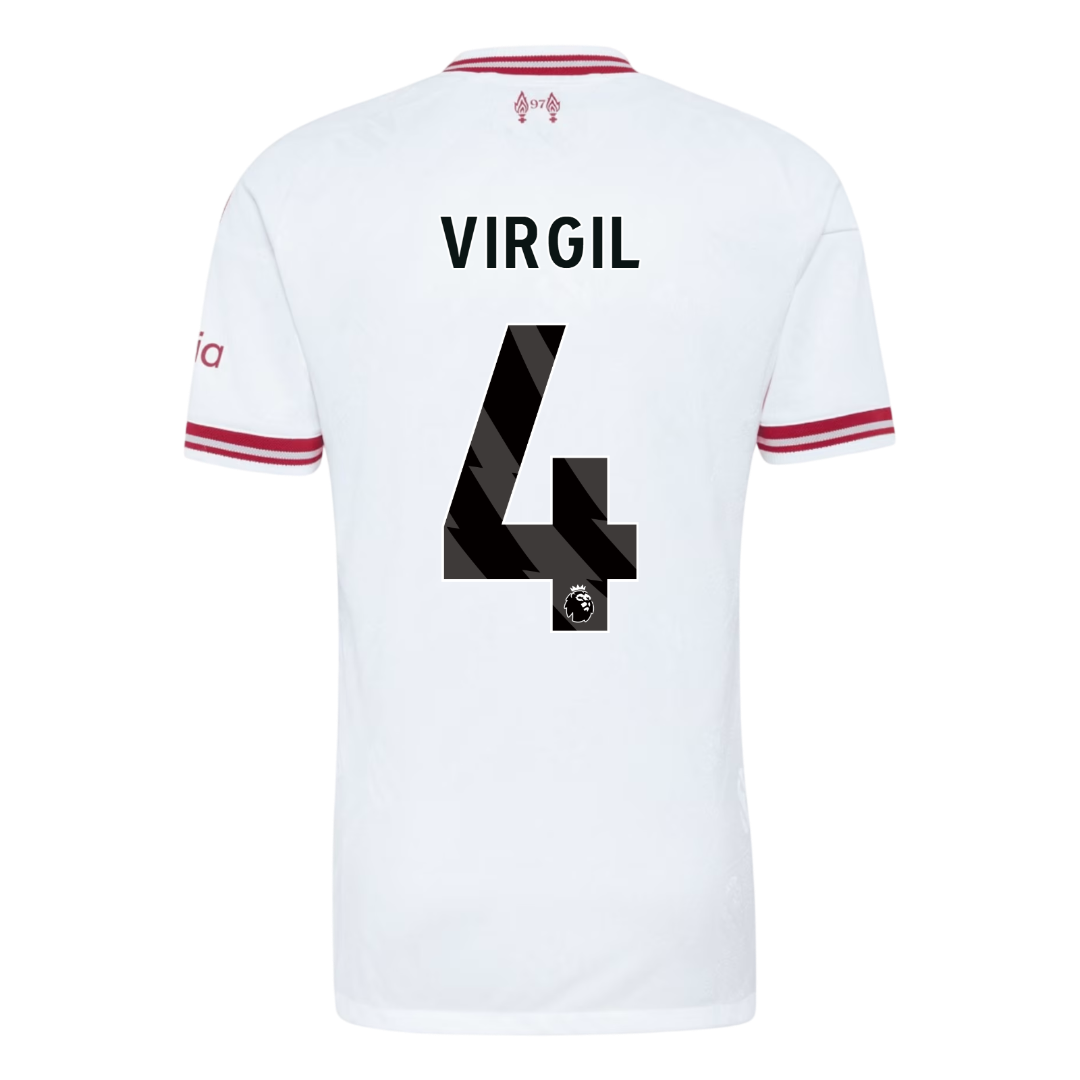 Liverpool Vieraspelipaita 2026/27 – VIRGIL #4 (Pelaajaversio)